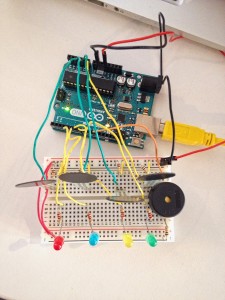 Ruta 's photo of the breadboard